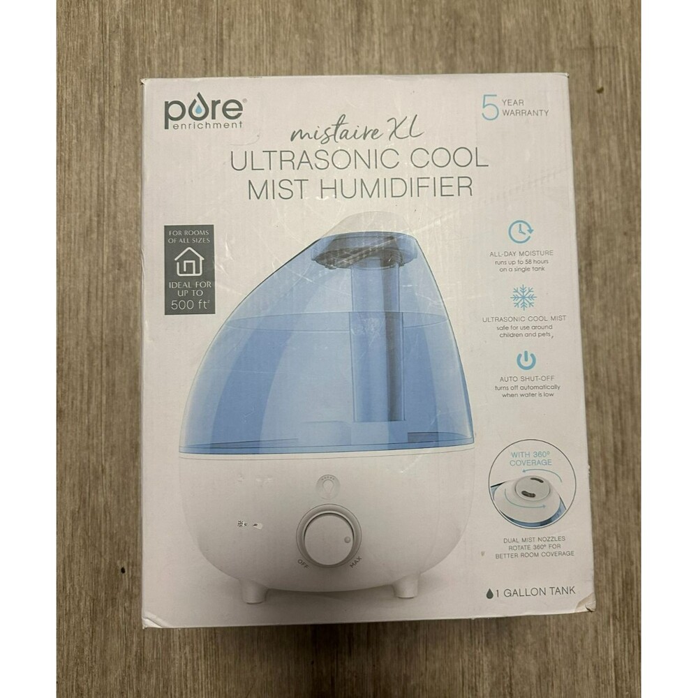 Pure Enrichment Mistaire XL Ultrasonic Cool Mist Humidifier 1 GAL